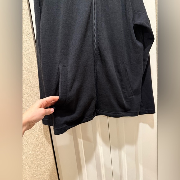 MacPac Men’s Full Zip Merino Wool 100% Black Men’s Jacket , size 2XL - Picture 5 of 10